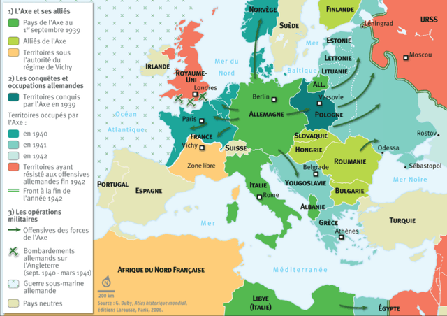 L'Europe, un théâtre majeur des guerres totales
