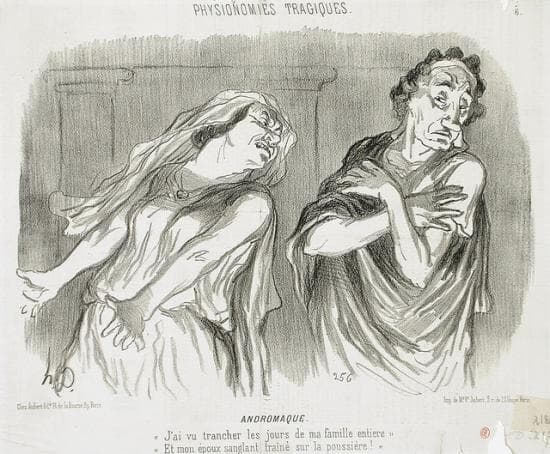 Le monologue d'Hermione dans Andromaque (acte 5 scène 1)