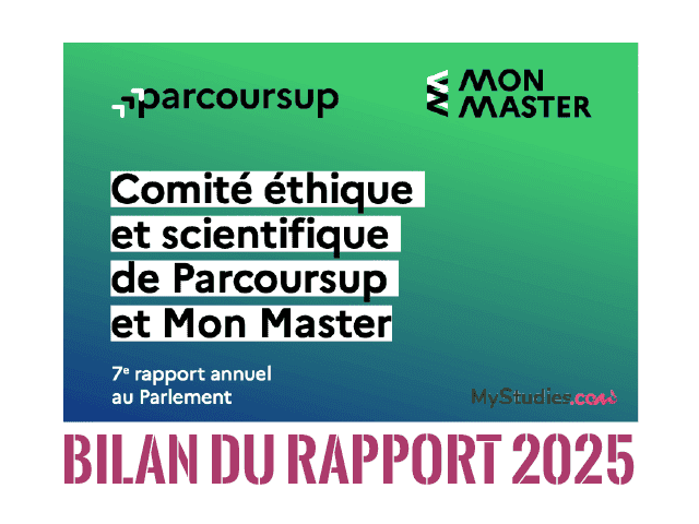 Bilan du rapport annuel 2025 du Comité éthique et scientifique de Parcoursup et Mon Master