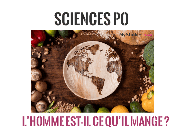 Concours Sciences po 2024 : questions contemporaines - L'Homme est-il ce qu'il mange ?
