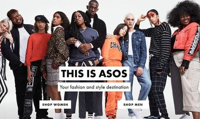 Marketing mix 10P, exemple avec Asos
