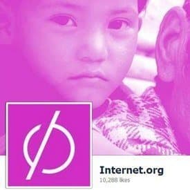Projet internet.org - Internet pour tous, statut de Facebook ?
