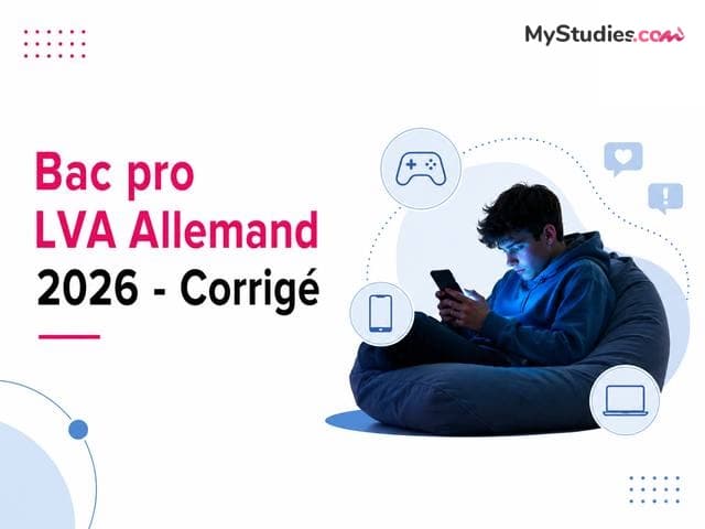 Bac pro LVA Allemand 2026 [Corrigé]