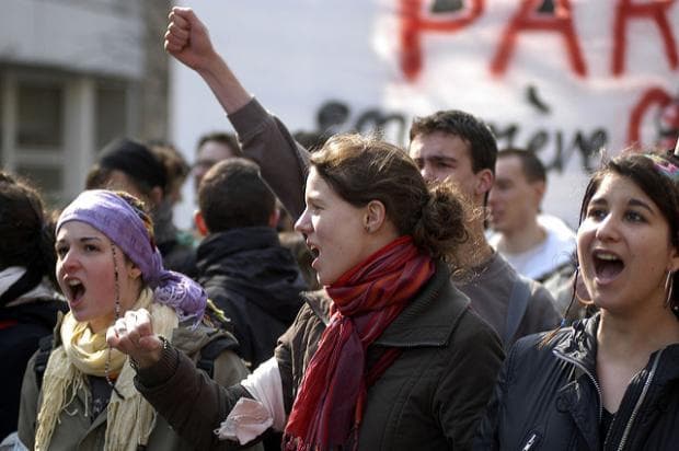 L'Unef appelle au rassemblement contre la loi travail le 9 mars