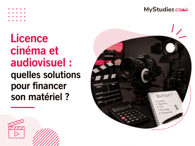 Licence cinéma et audiovisuel : quelles solutions pour financer son matériel ?