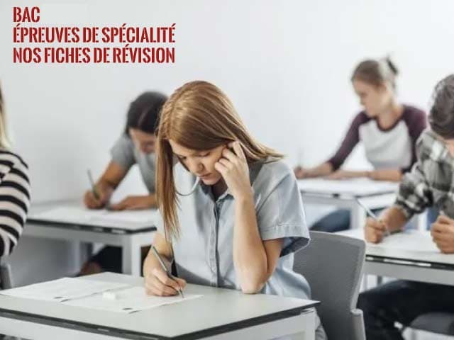 Bac : épreuves de spécialité, coup de pouce révision