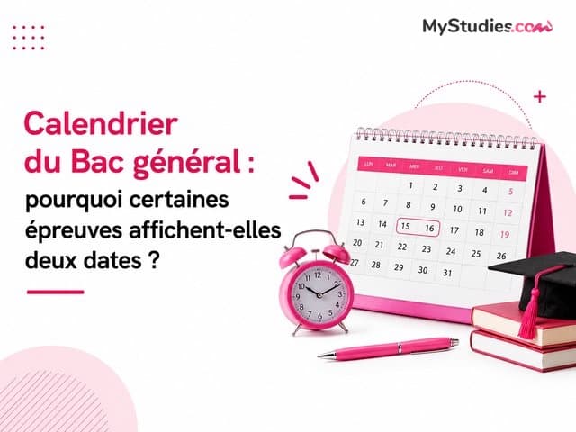 Calendrier du Bac général : pourquoi certaines épreuves affichent-elles deux dates ?