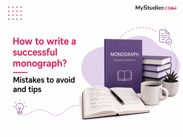 How to write a successful monograph? - Mistakes to avoid and tips
