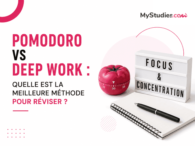 Pomodoro vs deep work : quelle est la meilleure méthode pour réviser ?