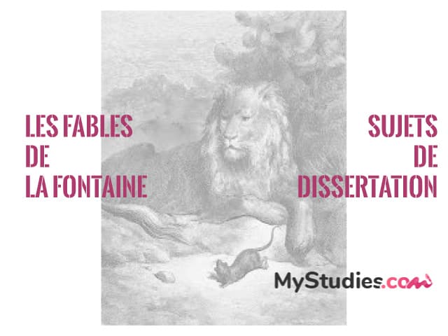 5 sujets de dissertation sur Les Fables de La Fontaine