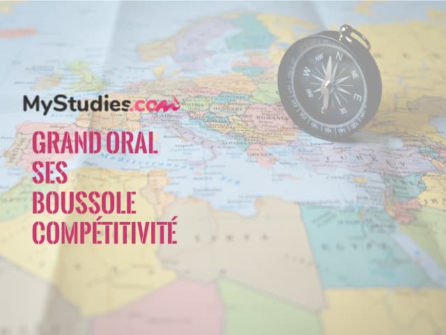 Grand Oral SES - 5 sujets en lien avec la boussole pour la compétitivité (UE)