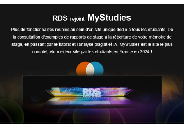 Rapport-de-stage.com rejoint MyStudies !