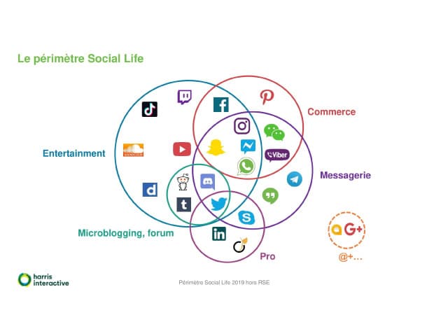 Panorama des réseaux sociaux en France